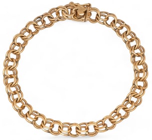 14K Parallel Curb Chain Bracelet
