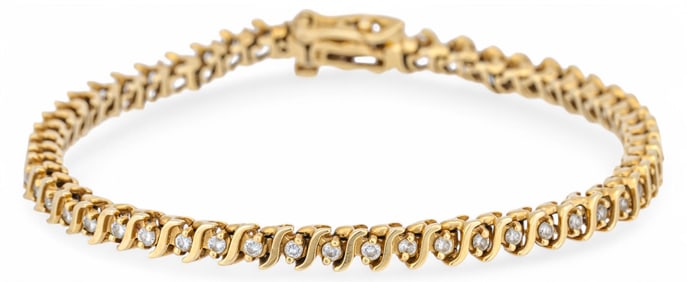 14K Tennis Bracelet