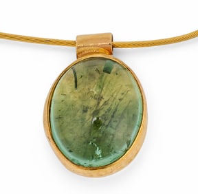 18K Tourmaline Necklace