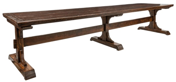 Monumental 12 Ft. Harvest Table