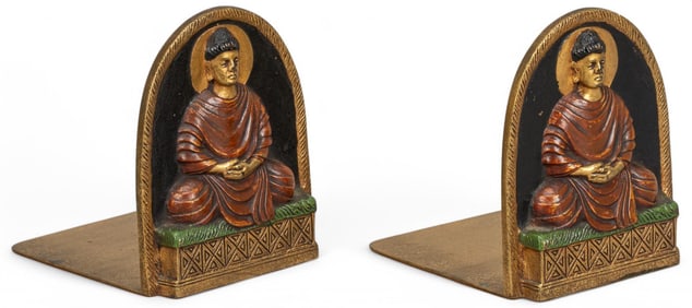Tiffany Studios, Buddha Bookends
