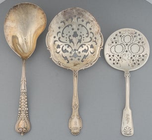 (3) Tiffany & Co. Serving Spoons