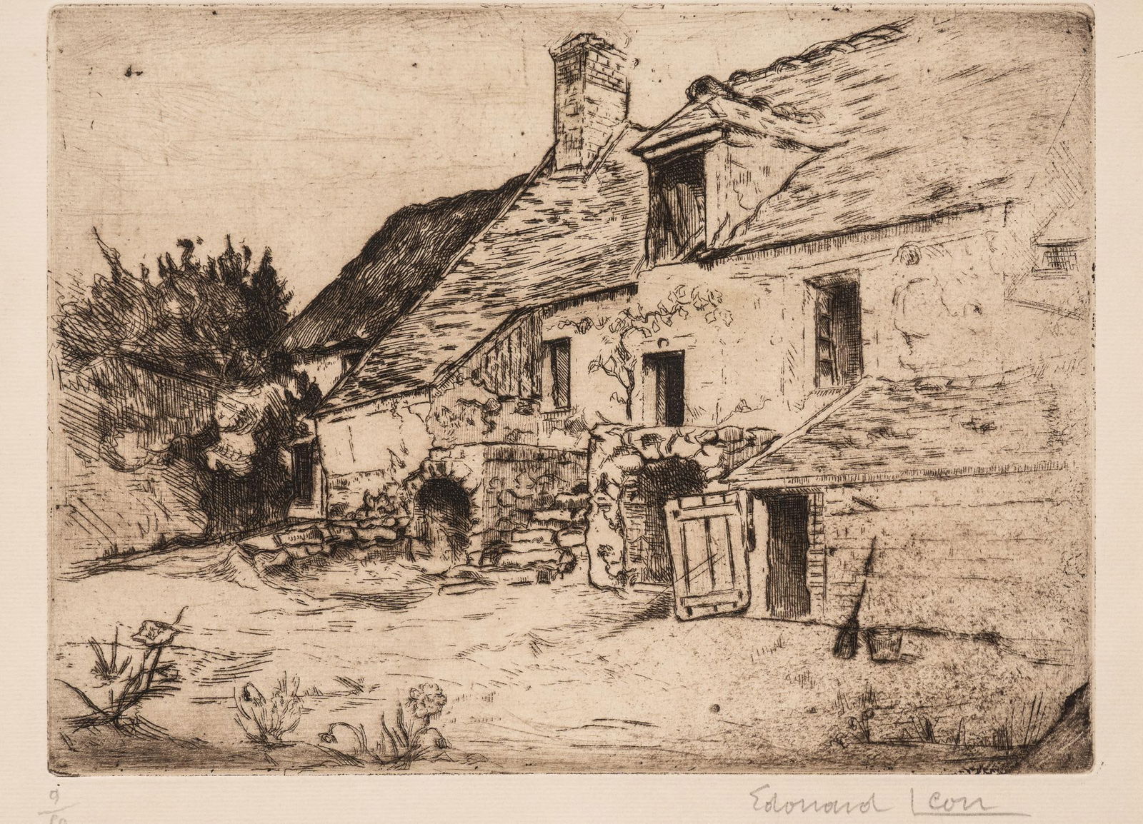 Edouard Henri Leon, French Cottage (1 of 6)