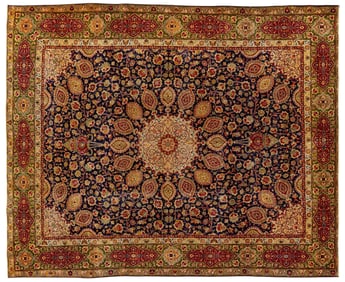 Handwoven Tabriz Estate Rug, 13 ft. 3 in. x 10 ft.