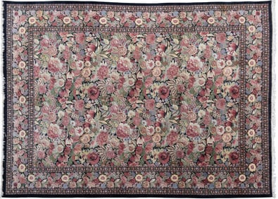 Large Handwoven Floral Rug, 16 ft. 2 in. x 11 ft. 10 in.