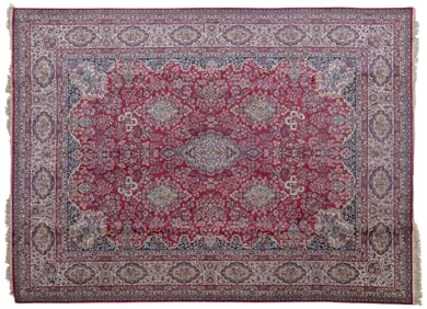 Handwoven Tabriz Rug, 13 ft. 2 in. x 9 ft. 8 in.