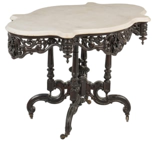 Rococo Revival Style Table