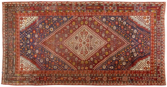 Handwoven Shiraz Rug, 12 ft. 11 in. x 6 ft. 8 in.