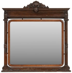 Vintage Mirror in Chippendale Style Frame