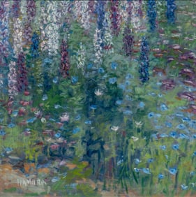 Signed Hamilton, Floral Painting