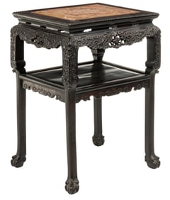 Chinese Marble Top Table