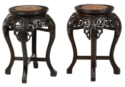 Pair of Chinese Side Tables