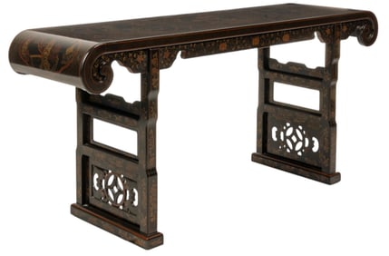 Drexel Heritage "Ming Treasures" Chinoiserie Console Table