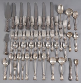 "Burgundy" by Reed & Barton Sterling Silver Partial Flatware Set