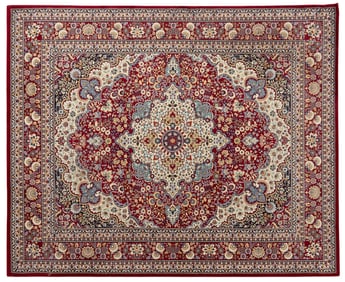 Kashan Rug, 9 ft. 8 in. x 7 ft. 11 in.