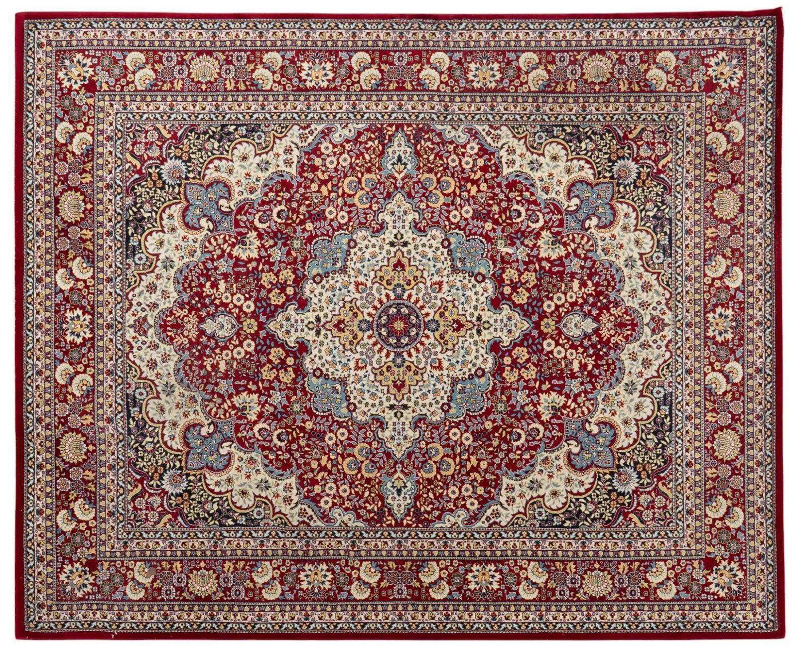 Kashan Rug, 9 ft. 8 in. x 7 ft. 11 in. (1 of 6)