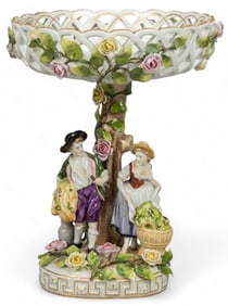 German Porcelain Figural Centerpiece