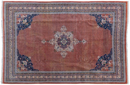 Handwoven Tabriz Rug, 9 ft. 9 in. x 6 ft. 6 in.