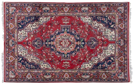Handwoven Persian Tabriz Estate Rug, 9 ft. 8 in. x 6 ft. 1 in