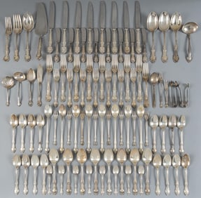"English Gadroon" by Gorham Sterling Silver Flatware Set