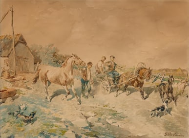 Gregor Bochmann, Countryside Scene