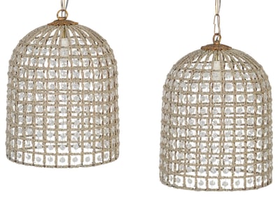 Pair of Empire Style Chandeliers