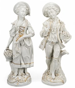 Pair of Porcelain Figures
