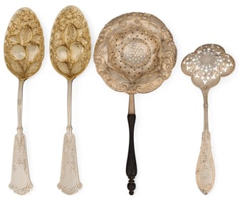 (4) Sterling Silver Serving Pieces