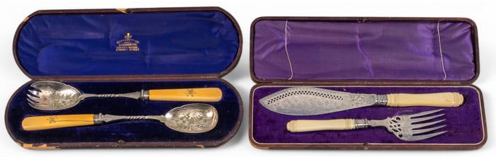 (2) Pairs of Serving Utensils