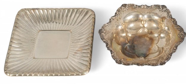 (2) Sterling Silver Serving Dishes