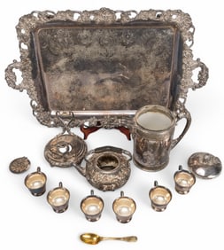 Mixed Collection of Silver Plate Items
