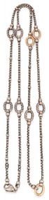 Alisa Long Sterling Silver Chain Necklace