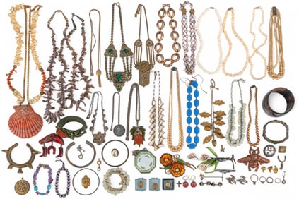 Large Collection of Costume Jewelry