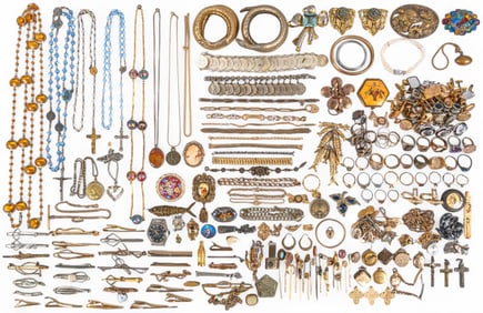 Large Collection of Costume Jewelry