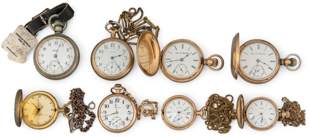 Collection of (7) Pocket Watches