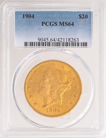 1904 Liberty Head Gold Coin