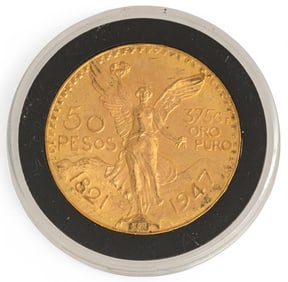 Mexican 50 Peso Gold Coin