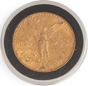 Mexican 50 Peso Gold Coin