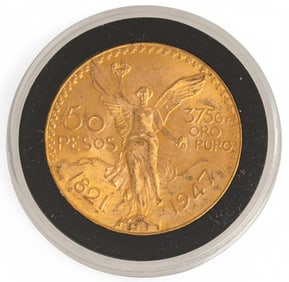 Mexican 50 Peso Gold Coin