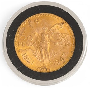 Mexican 50 Peso Gold Coin