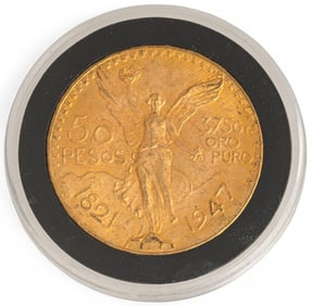 Mexican 50 Peso Gold Coin
