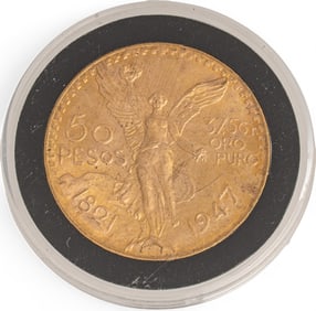 Mexican 50 Peso Gold Coin