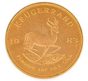 South African Gold Krugerrand Coin