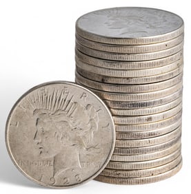 (20) American Silver Eagle Coins