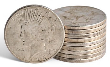 (10) Silver Peace Dollars