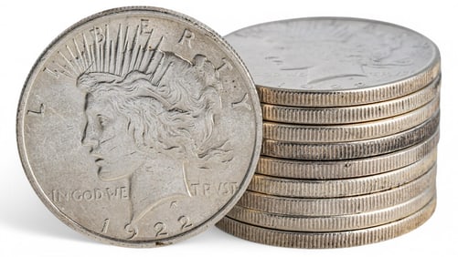 (10) Silver Peace Dollars