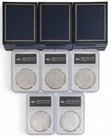 (8) Silver Peace Dollars