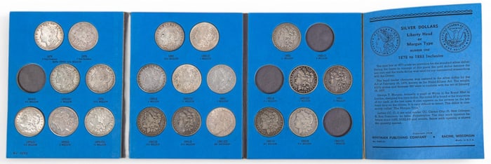 (20) Morgan Silver Dollars