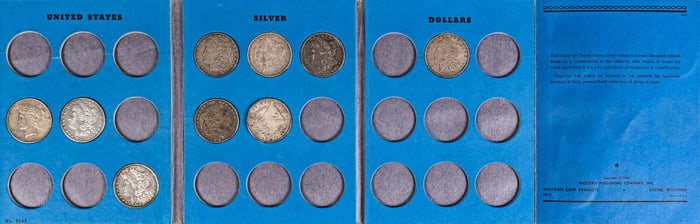 (8) Morgan Silver Dollars and (1) Silver Peace Dollar
