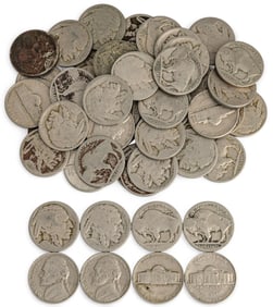 Collection of Buffalo Nickels